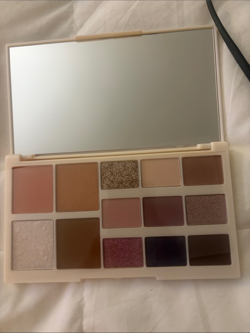 Everyday Neutral & Rose Eyeshadow Palette — Cream, Pink, Brown, Gold Shades